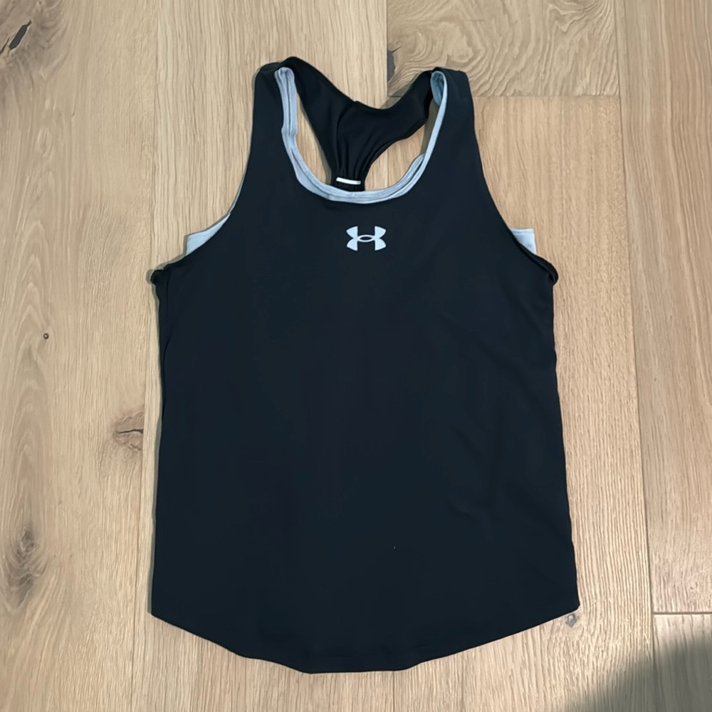 UnderArmour double layer tank top, loose size Youth M